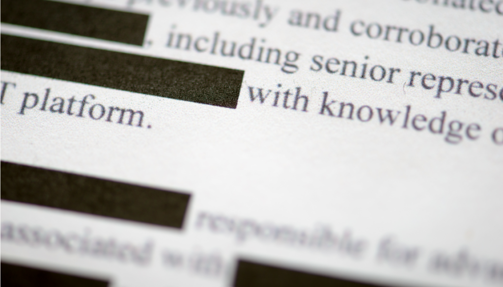 Police Digital Service redaction tool framework will save police time