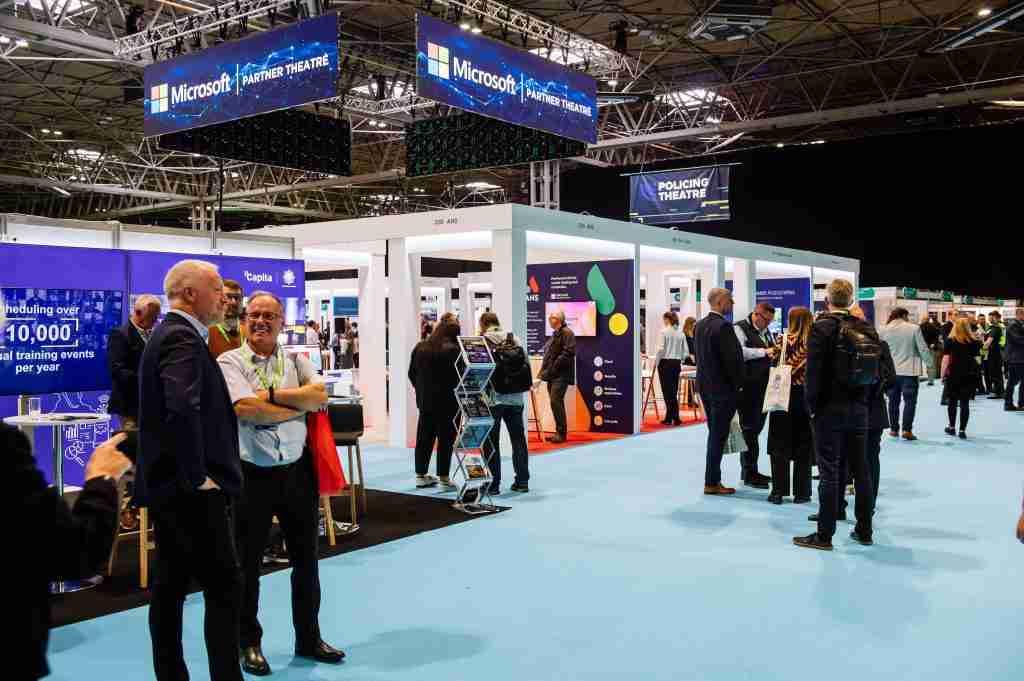 The Microsoft Pavilion at The Emergency Tech Show 2023
