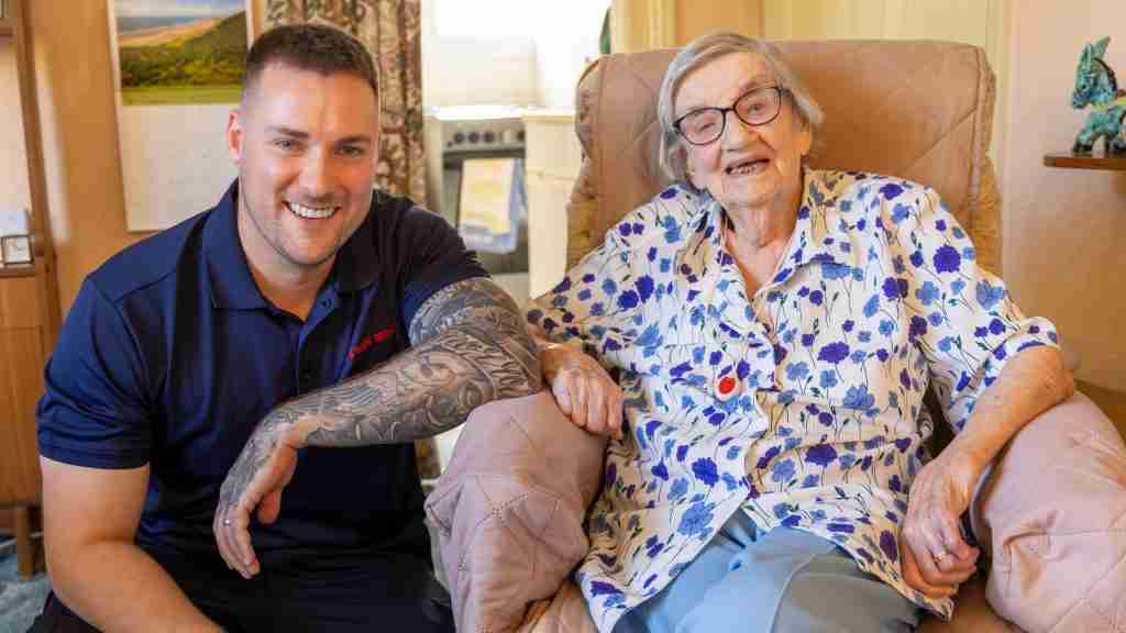 Hilda and Luke. Photo credit: KFRS