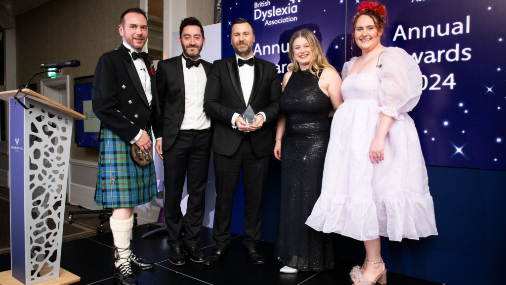 The British Dyslexia Association annual awards. Photo credit: EEAST