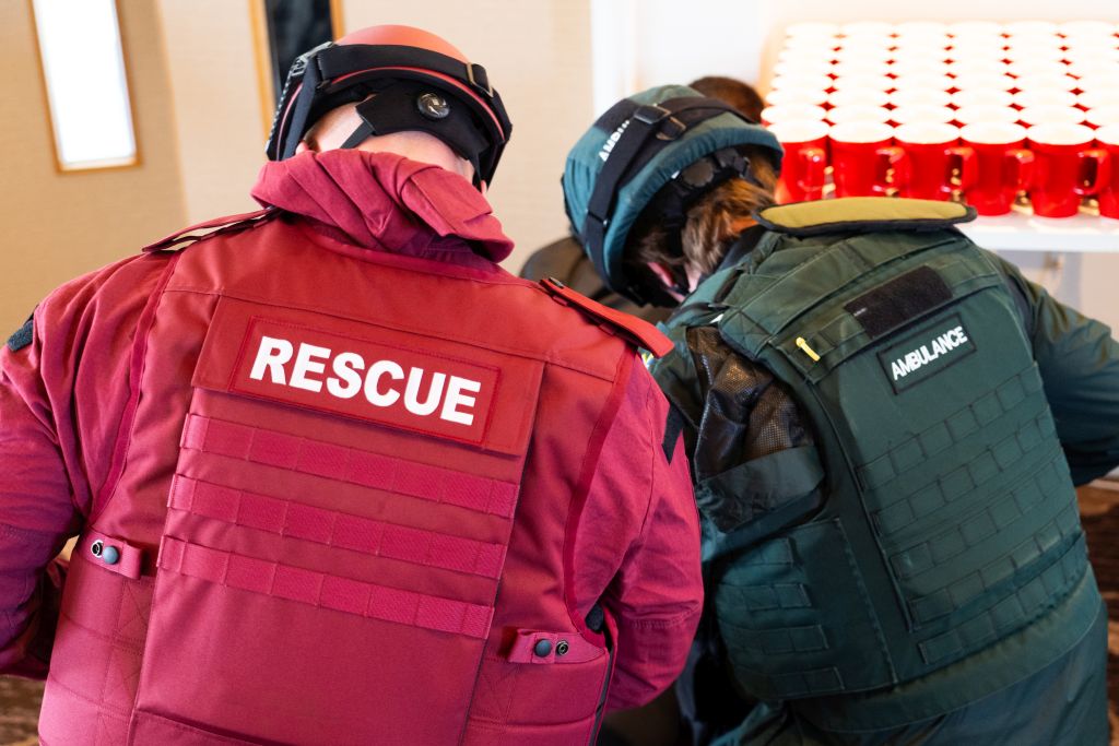 Nottinghamshire terrorist training exercise hailed 'impressive'