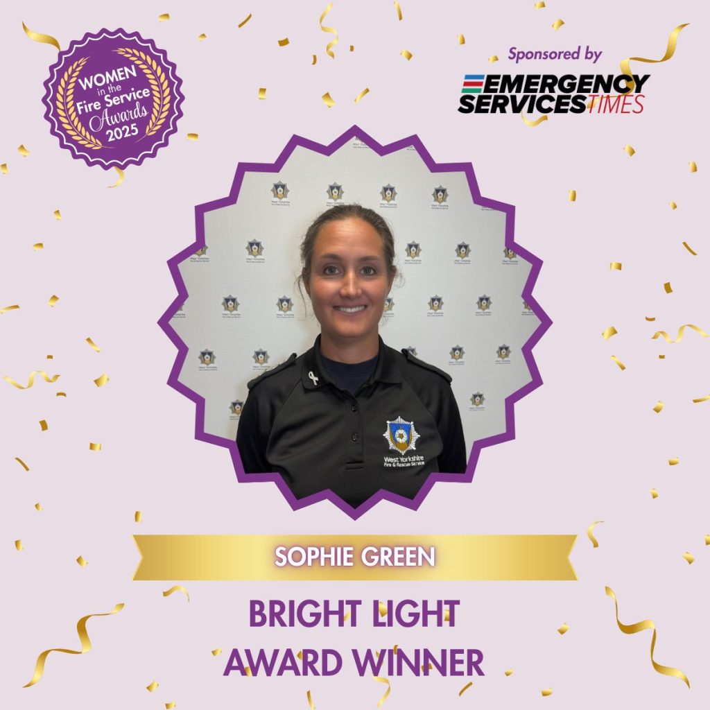 Sophie Green, winner of Bright Light Award at WFS awards.