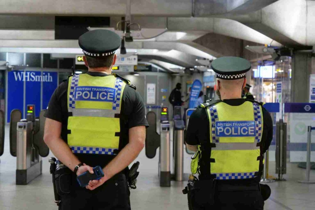 British Transport Police. Photo credit: Ethan Wilkinson on Unsplash