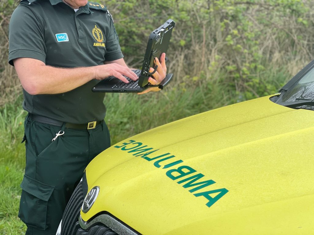 Northern Ireland Ambulance Service. Photo credit: Panasonic.
