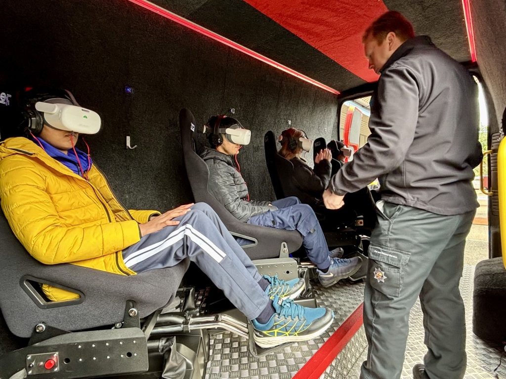 Virtual reality Vision Van transforms road safety education for young drivers