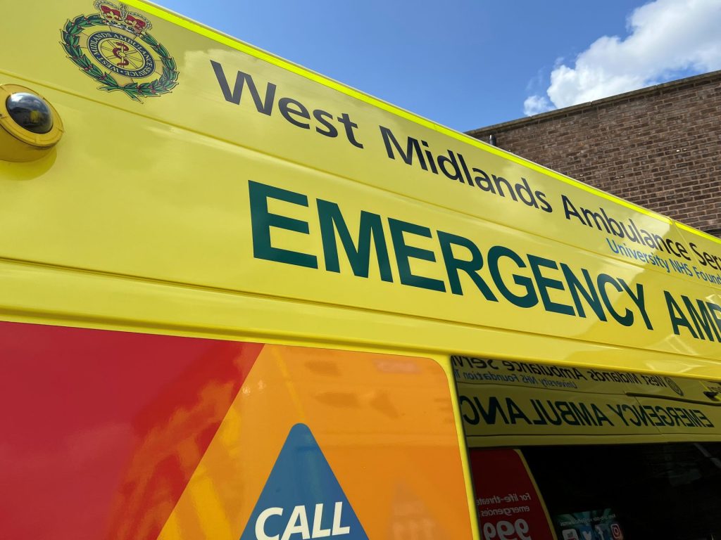 WMAS Ambulance Crest. Photo credit: WMAS.