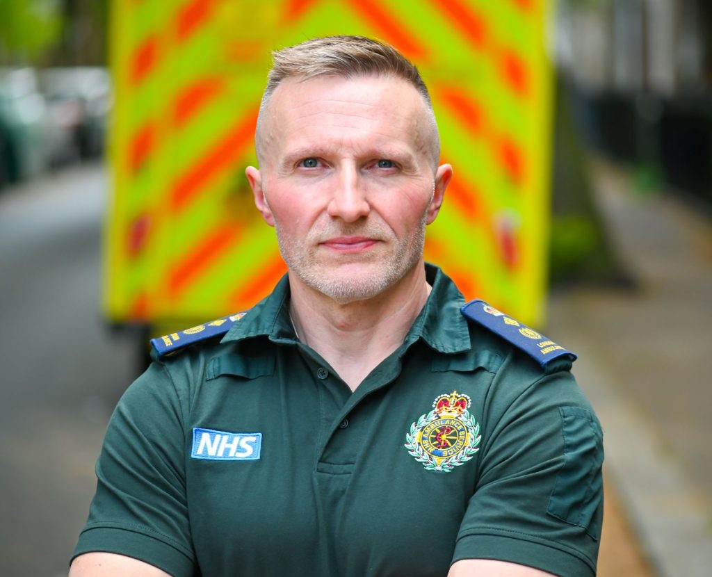 Jason Killens, Chief Executive of London Ambulance Service.