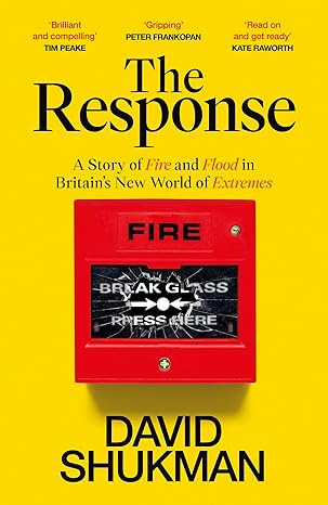 The Response, cover art showing broken emergency fire alarm on a yellow background.